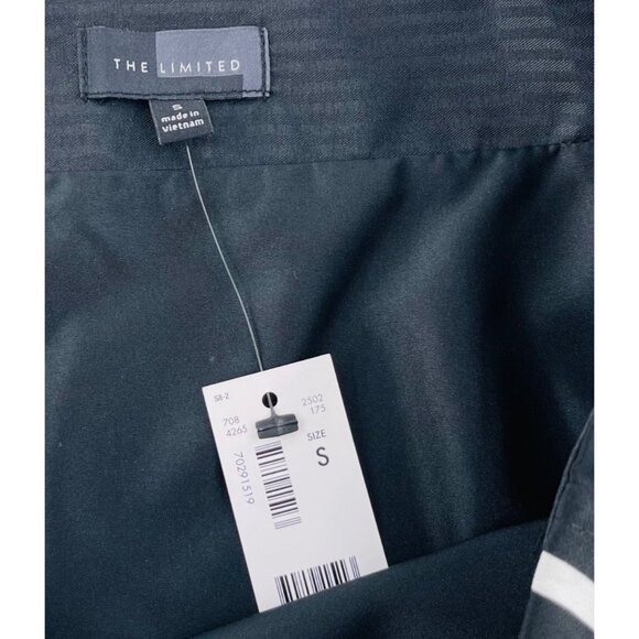 The Limited Women's Black & White Striped Short Pencil Skirt Size Small NWT - Picture 2 of 5